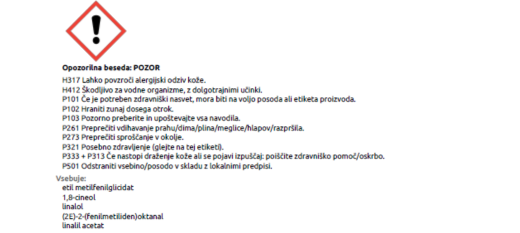 Varnostni list